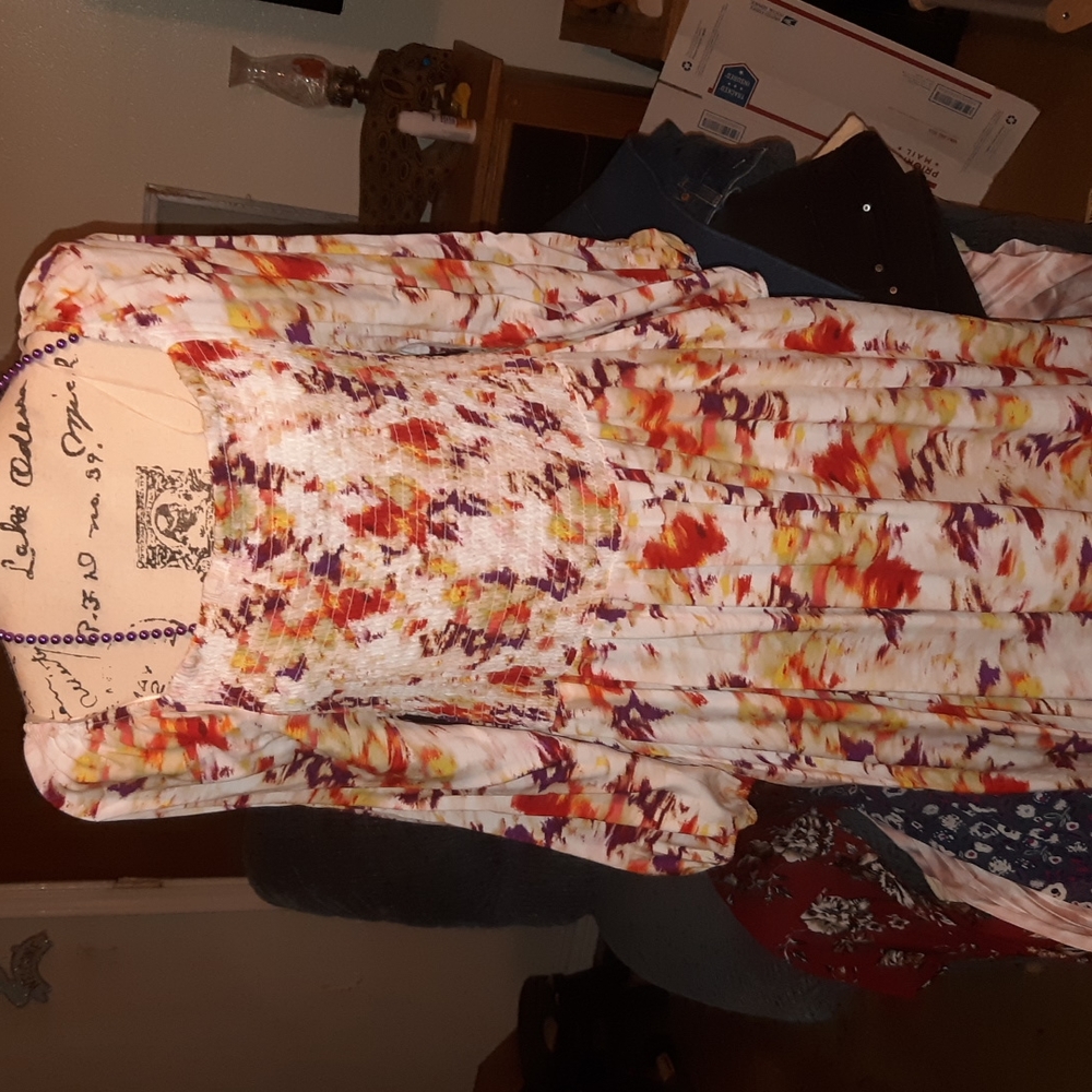 Boho Style Dress or Long Shirt